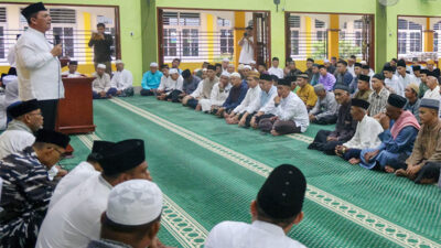 Ansar Tutup Safari Ramadan 1445 H di Dabo Singkep