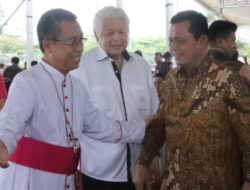 Hadiri Peresmian Gereja St Fransiskus Asisi, Ansar: Tak Ada Masyarakat Kelas 1 dan 2