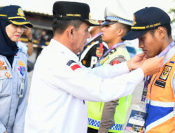 Ansar Resmikan Posko Terpadu Angkutan Lebaran di Punggur