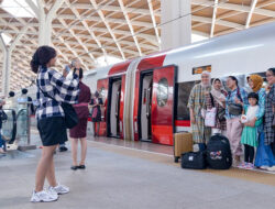 Kereta Cepat Jakarta Bandung Layani 200 Ribu Lebih Penumpang Selama Libur Lebaran 2024
