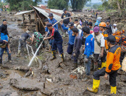 Gunung Merapi Sumatera Barat Banjir Lahar