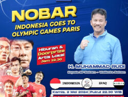 Ada Doorprize, BP Batam dan Pemko Batam Gelar Nobar Timnas Indonesia vs Irak