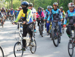 Sekdako Jefridin Gowes Bareng Sahabat Gowes Sagulung