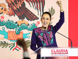 Claudia Sheinbaum Menangkan Pemilihan Presiden Mexico