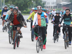 Jefridin Gowes Bareng Peringati Hari Sepeda Sedunia