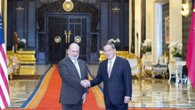 PM China Serukan Agar China dan Malaysia Tingkatkan Integrasi Strategi Pembangunan