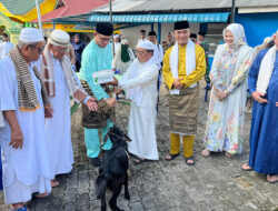 Rumah Sakit Regency Specialist, Johor Bahru Rayakan Idul Adha Kurban Tiga Kambing di Pulau Penyengat