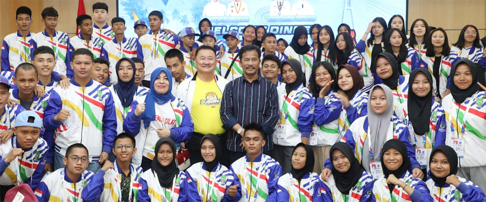 Rudi Undang Warga Saksikan Pertandingan POPDA IX Kepri di Batam