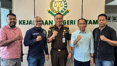 Kajari Batam “Titip” Dukungan PWI Kepri Berlaga di Porwanas 2024