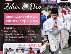 Ribuan Orang Padati Zikir & Doa Bersama Pasangan HMR – Aunur Rafiq