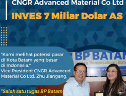 BP Sambut Rencana Investasi Timah CNGR Advanced Material 7 Miliar Dolar AS