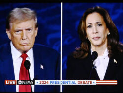 Harris dan Trump Berhadapan untuk Pertama Kali dalam Debat Presiden AS 2024