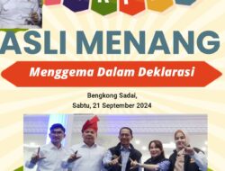 Bersama Perpat Asli Menang, Menggelegar di Bengkong Sadai