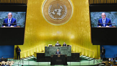 Menlu Rusia Kecam Penghinaan Barat Terhadap PBB