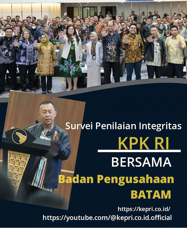 BP Batam Ikuti Survei Penilaian Integritas KPK RI