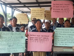 Supir Taksi Konvensional Punggur Ramai-Ramai Datangi Polresta, Desak Pengeroyok Supir Taksi Konvensional Ditangkap