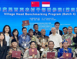 Program Studi Banding Kades Indonesia ke China Resmi Ditutup di Chengdu