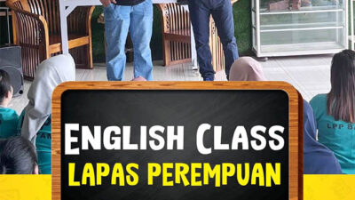 Tingkatkan Kemampuan Warga Binaan, LPP Batam Datangkan Mentor Bahasa Inggris