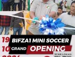 Rumput Standar FIFA dan Harga Bersaing, Direktur BU Fasling BP Batam Resmikan BIFZA 1 Mini Soccer