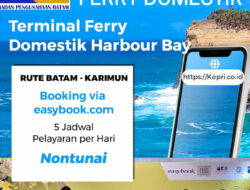 Penerapan E-ticketing Resmi Berlaku di Seluruh Pelabuhan Ferry Domestik Batam