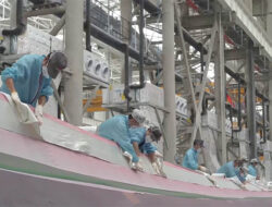 Turbin Angin Terapung Terkuat di Dunia Selesai Diproduksi di China Timur
