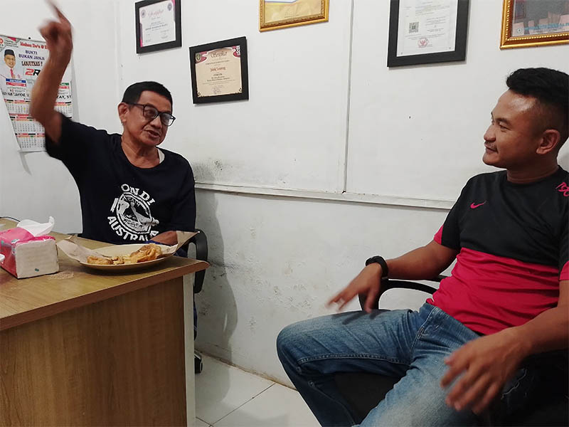 Inisiator 1 Kepri Silaturahmi dengan Tokoh Budaya Batam Jalak Lenteng, Perkuat Kekuatan Melayu Menangkan Ansar-Nyanyang