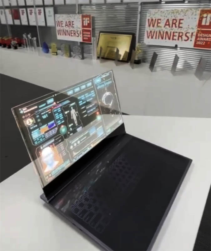 Laptop Transparan Lenovo Masuk dalam Daftar "Invensi Terbaik 2024"