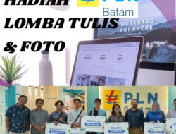 Semangat Hari Pahlawan, PLN Batam Serahkan Hadiah Lomba Menulis Feature dan Foto Nasional