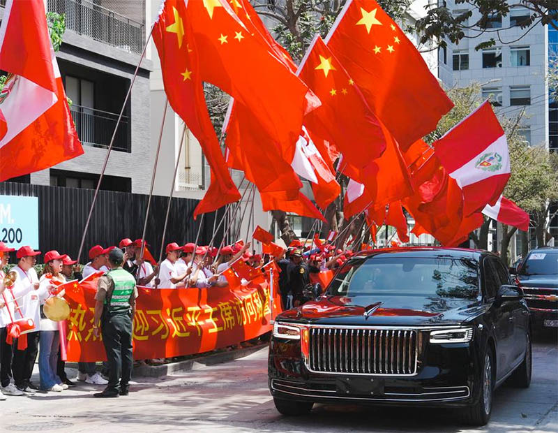 Xi Jinping Tiba di Peru
