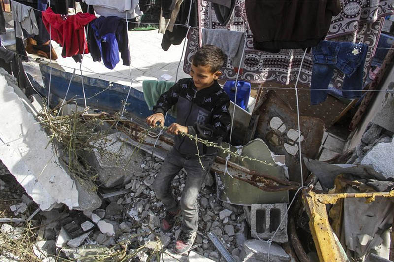 Potret Timur Tengah: Pengungsi Palestina di Jalur Gaza Hadapi Kesulitan Tanpa Henti untuk Bertahan Hidup