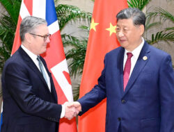 Xi Jinping Sebut China dan Inggris Miliki Ruang yang Luas untuk Kerja Sama