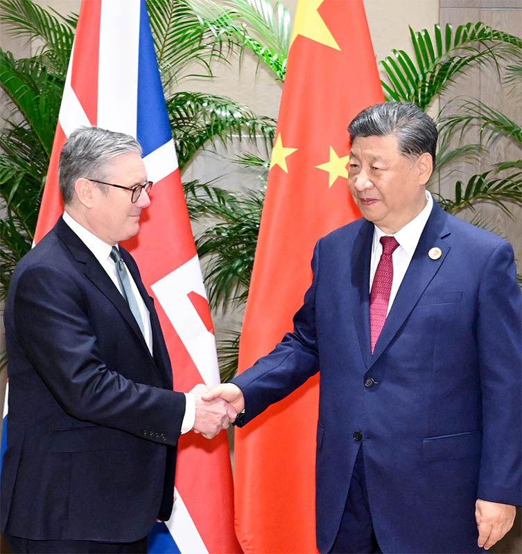 Xi Jinping Sebut China dan Inggris Miliki Ruang yang Luas untuk Kerja Sama