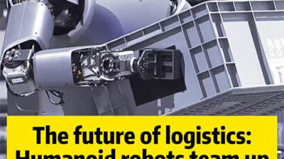 Mengintip Kolaborasi Robot Humanoid dan Kendaraan Otonomos di Fasilitas Logistik Terotomatisasi