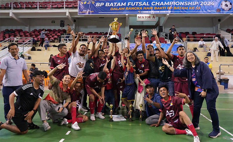 Laga Penutup BP Batam Futsal Championship 2024 Berlangsung Seru