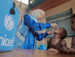 Serangan Drone Israel Hantam Sebuah Klinik di Gaza saat Vaksinasi Polio, 3 Anak Luka-luka