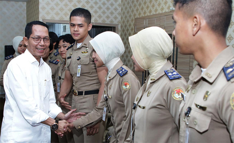 Amsakar Beri Pesan Mudahkan Orang Lain pada 28 Praja IPDN