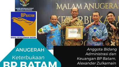 BP Batam Raih Anugerah Keterbukaan Informasi Publik 2024 dengan Predikat Informatif
