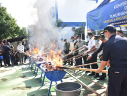 Dukung Asta Cita, Bea Cukai Aceh Musnahkan Barang Ilegal dan Rilis Capaian 2024