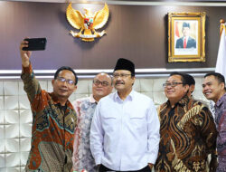 Diinisiasi SMSI Pusat, Dua Menteri Kick Off HKSN 2024 di Taman Firdaus Desa Talaga