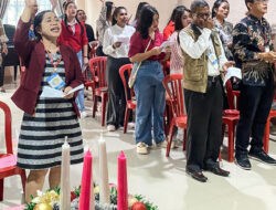 Umat Kristiani WBP Lapas Perempuan Batam Rayakan Natal