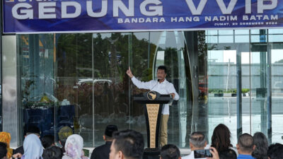 Rudi Resmikan Revitalisasi dan Pengembangan Gedung VVIP Bandara Internasional Hang Nadim