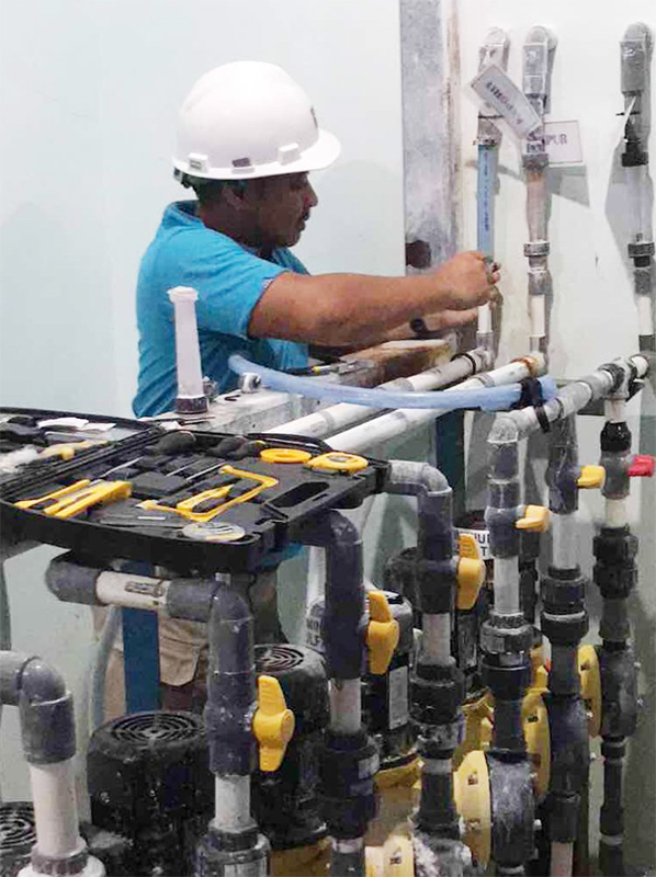 Pompa Dosing Alami Gangguan, Commissioning IPA Duriangkang 5 Dihentikan Sementara