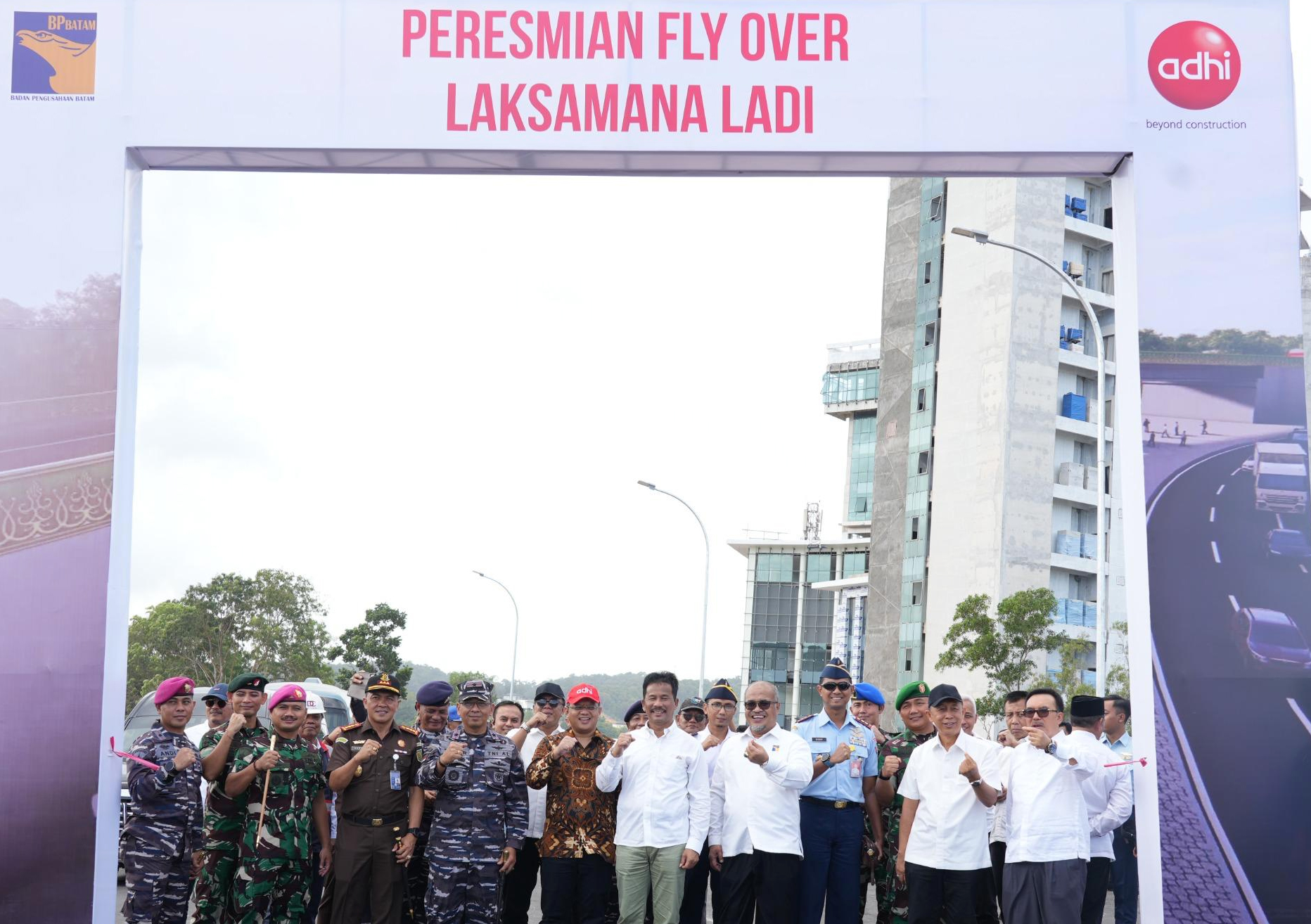 Kepala BP Batam Resmikan Flyover Laksamana Ladi