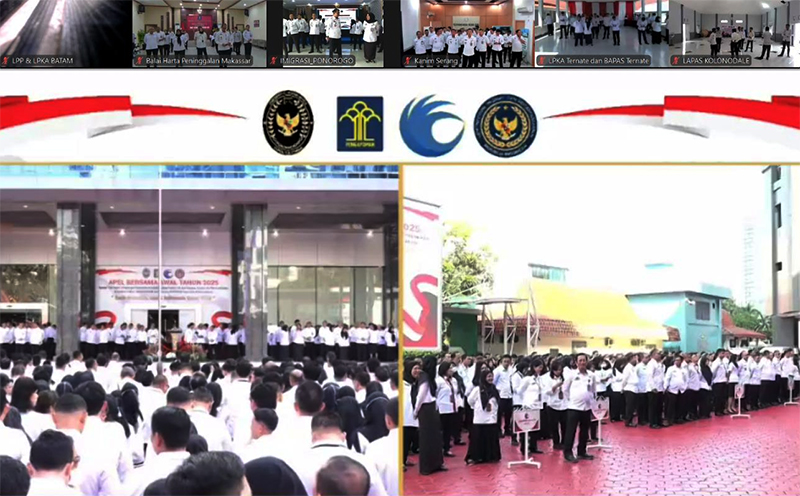 Lapas Perempuan Batam Apel Bersama Menko Kumham Mipas