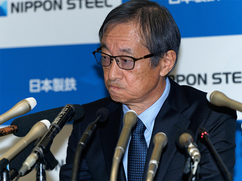 CEO Nippon Steel Jepang Sebut Tidak akan Menyerah Akuisisi US Steel