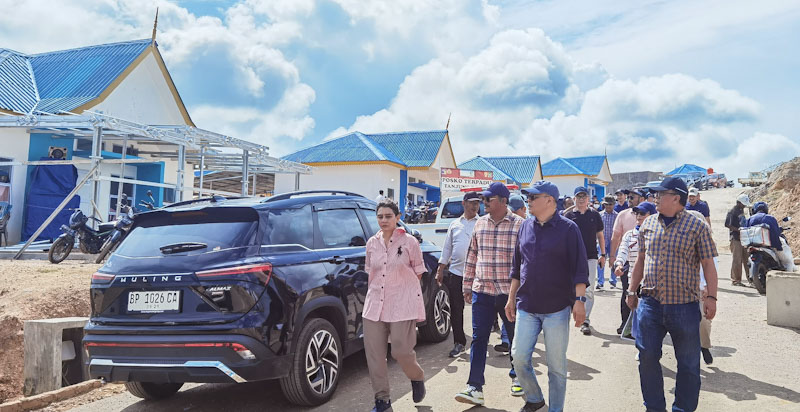 Lengkapi Fasilitas Warga, BP dan Pemko Batam Tinjau Lokasi Pasar Sementara Kawasan Tanjung Banon