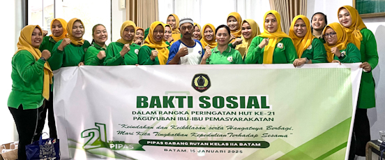 Sempena HUT ke-21, Pipas LPP Batam Salurkan Bakti Sosial Terdampak Banjir