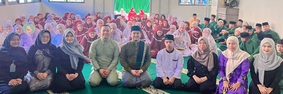 Pertebal Iman dan Takwa WBP, Lapas Perempuan Batam Gelar Isra Miraj