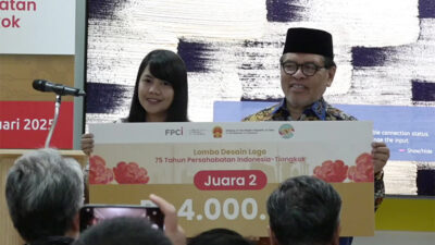 Indonesia dan China Luncurkan Logo Peringatan 75 Tahun Hubungan Bilateral