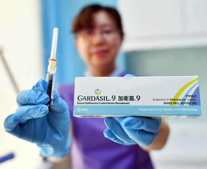 China Berikan Dosis Pertama Vaksin HPV untuk Pria
